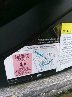 Coletto autosedačka/vajíčko + podložka Babymoov - 13