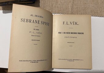 Alois Jirásek - F.L.VĚK 1-5 vydání rok 1927-1930 - 13