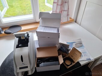 TISKÁRNA na plastové a čipové karty - KOMPLETNÍ SADA - 13