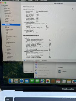 MacBook PRO 13, 2020, 500GB, A2251, nová baterie - 13