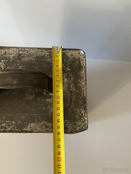 plechovka od oleje stará plechovka olej mazivo - 13