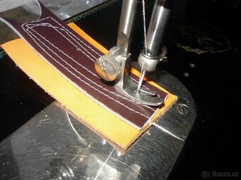 PŘENOSNÝ šicí stroj BOBBIN na KŮŽI - 220 V - 13