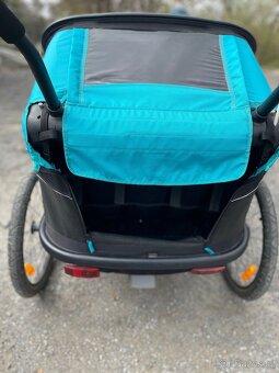 Sportovní cyklovozík Hamax Pioneer pro 2 děti - 13