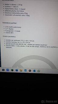 Prodám běžecký pás HOUSEFIT TEMPO 20 - 13