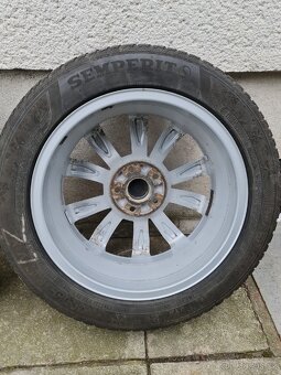 ALU kola CRYSTAL 6,0J x 17“ ET 48 original zimní 205/55 V XL - 13
