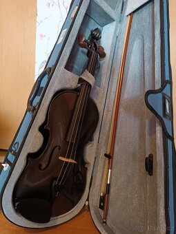 Housle Stentor SR1401 Harlequin Violin 4/4 BK - 13