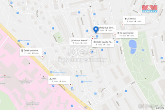 Pronájem bytu 1+1, 35 m², Ústí nad Labem, ul. Glennova - 13