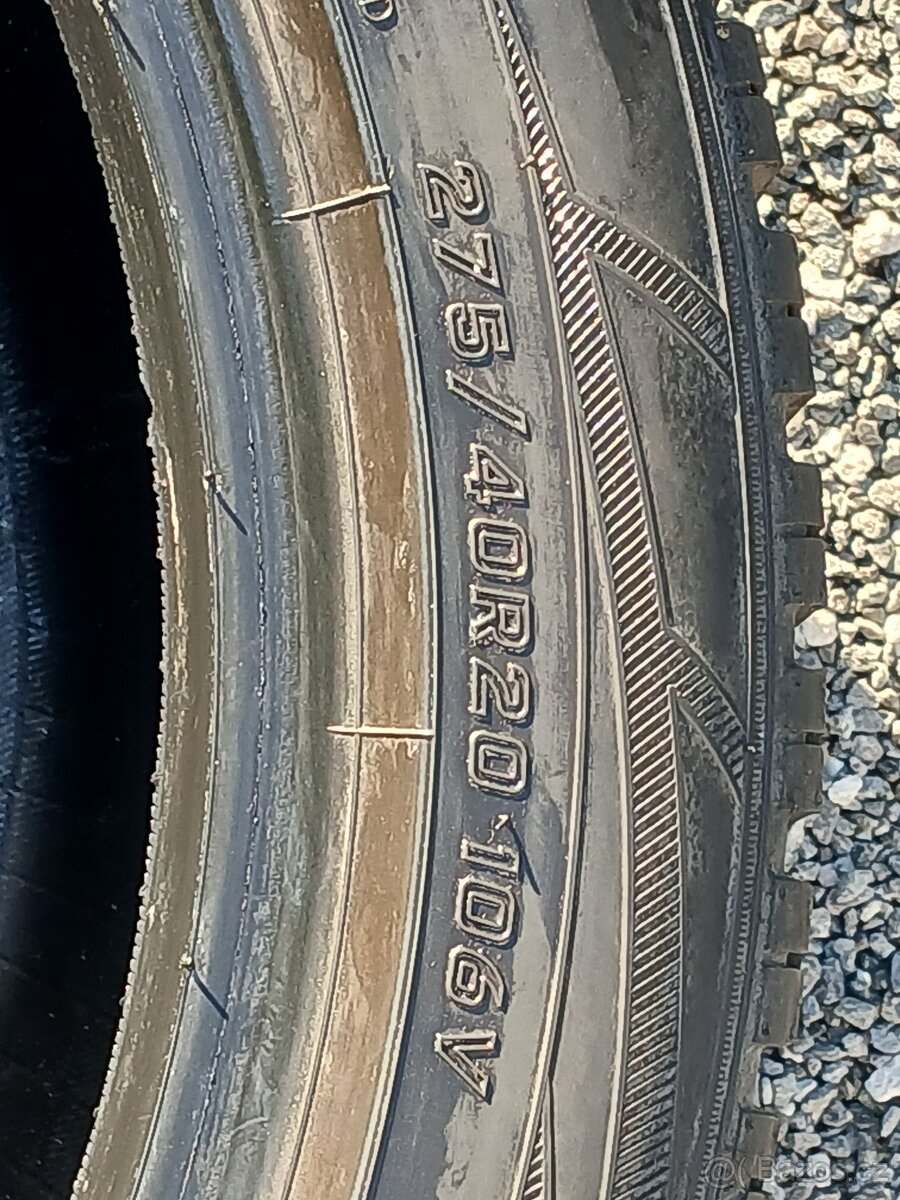 Zimní pneu Falken 275/40/20 , 245/45/20 vzorek 6,5mm - 14