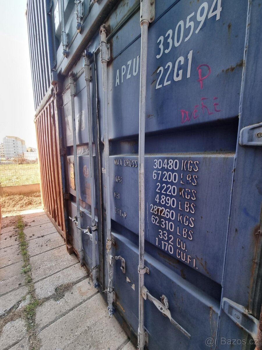 Lodní kontejner v zachovalém stavu – spolehlivý a dostupný - 14