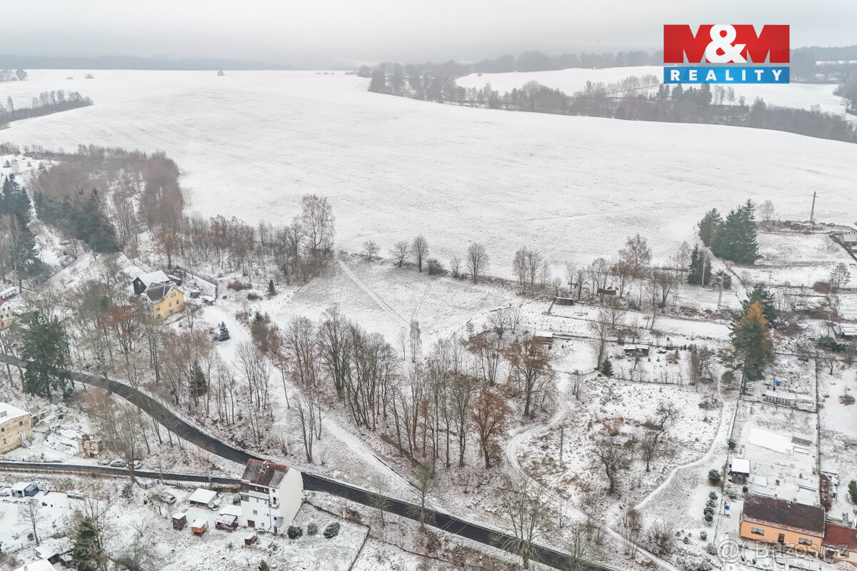 Prodej pozemku k bydlení, 1374 m², Luby, ul. Masarykova - 14