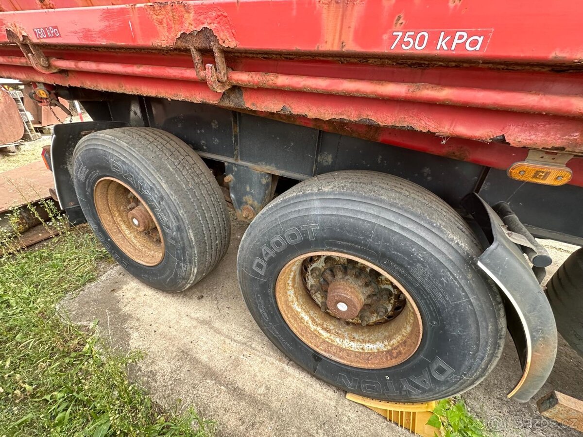 27/24t přívěs sklápěcí 6.5m Panav 3os - 14