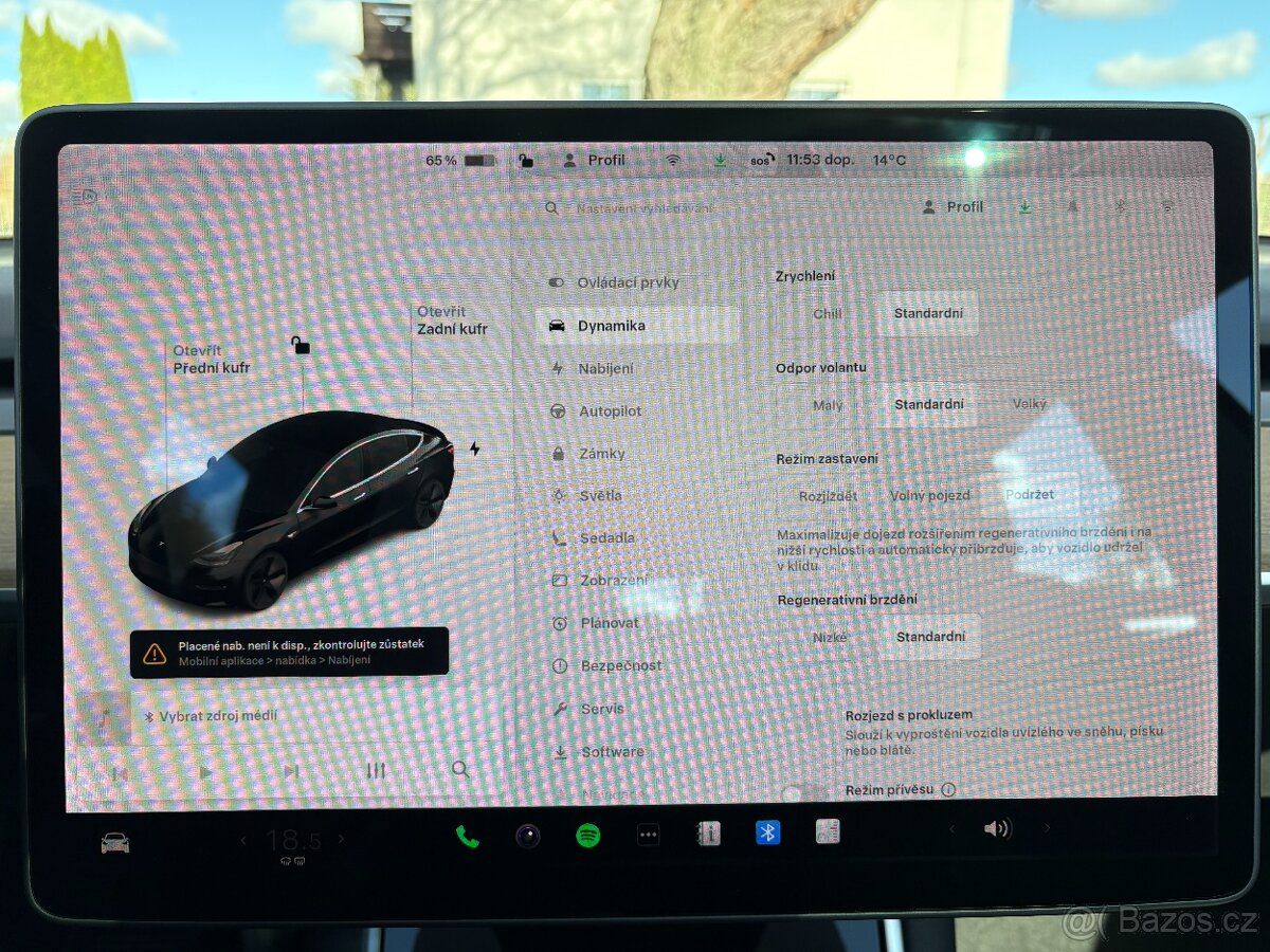 Tesla Model 3 SR+ DPH, ZÁRUKA, TZ, AUTOPILOT - 14