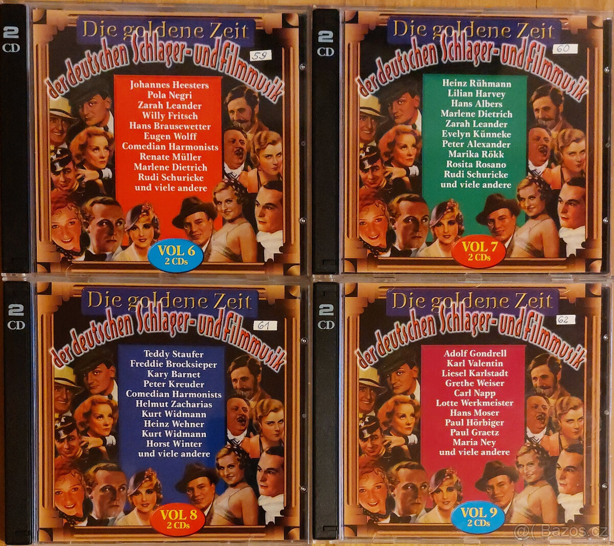 CD s převážně klasikou hudbou. - 14