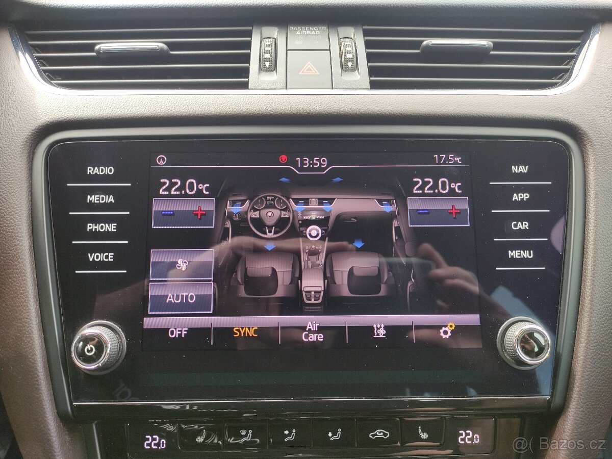 Škoda Octavia III L&K FullLED WEBASTO CANTON SENZORY - 14