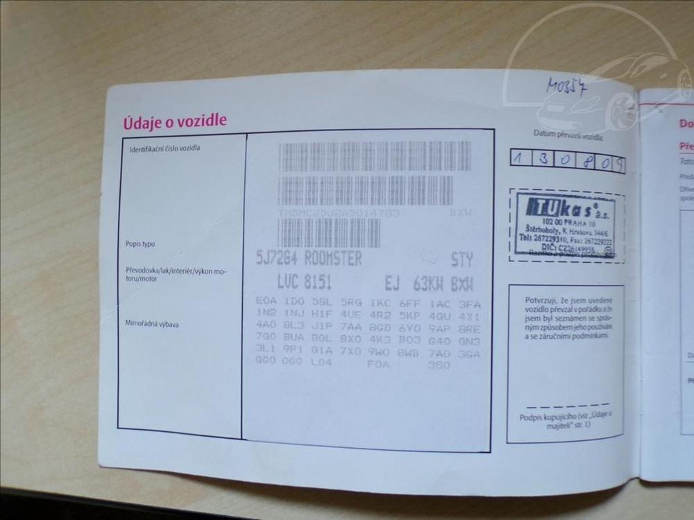 Škoda Roomster 1,4 16V STYLE - 14