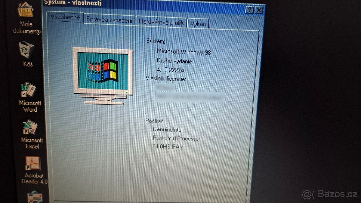 Retro notebook Compaq Armada 4220T - 14