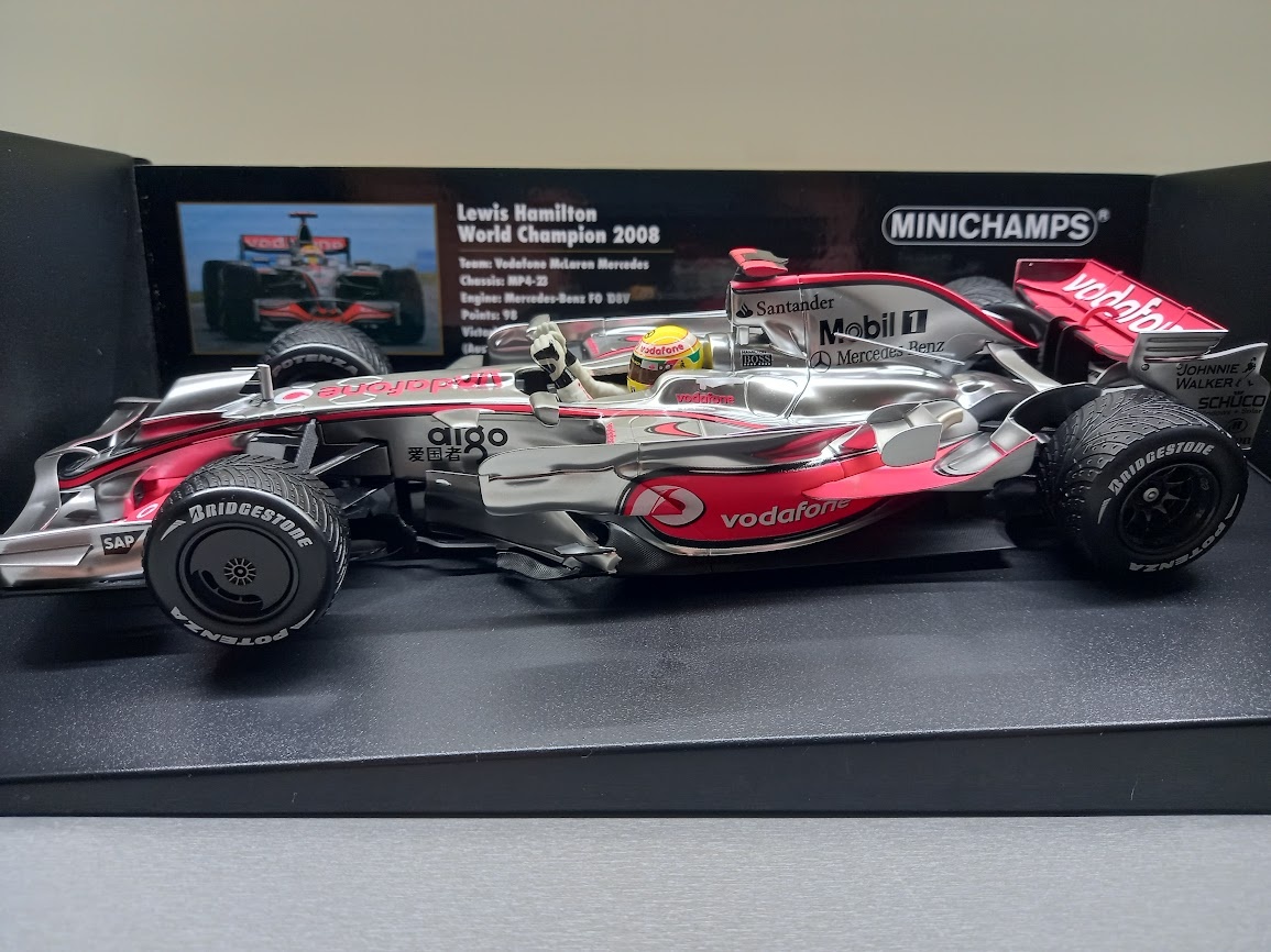 F1 MCLAREN MERCEDES MP4/23 HAMILTON MINICHAMPS 1:18 - 14