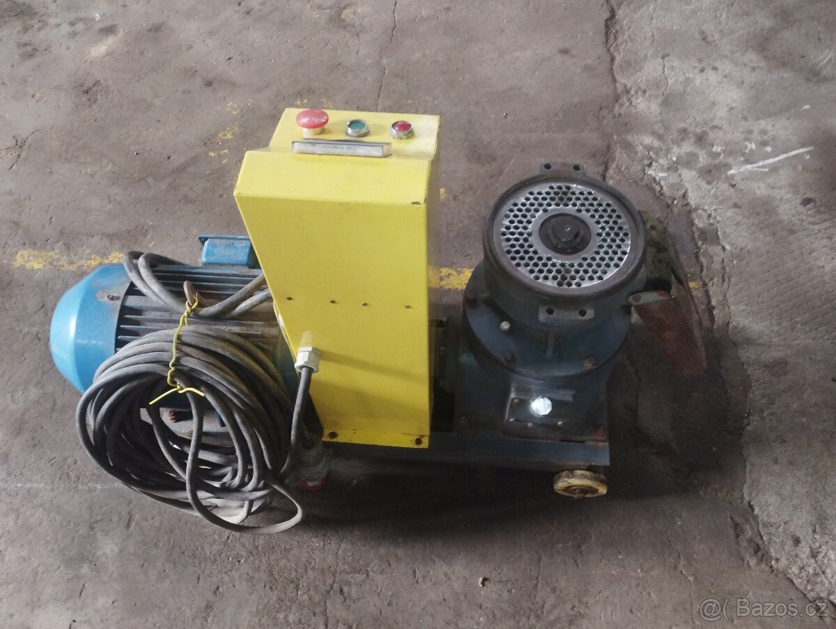 Peletovací lis cronimo CPM-200 power 7,5kw - 14