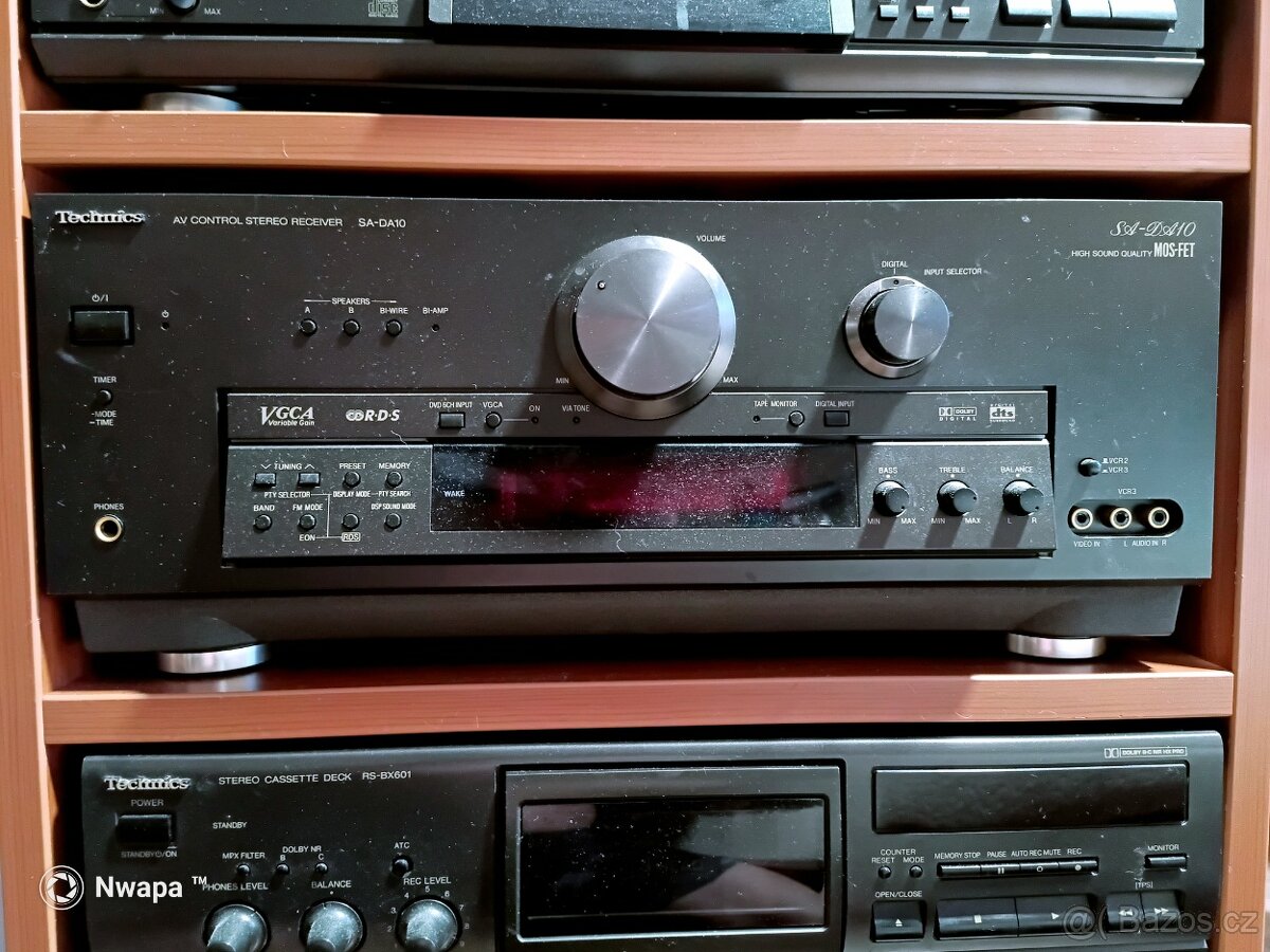 Technics sestava + reproduktory a komoda - 14