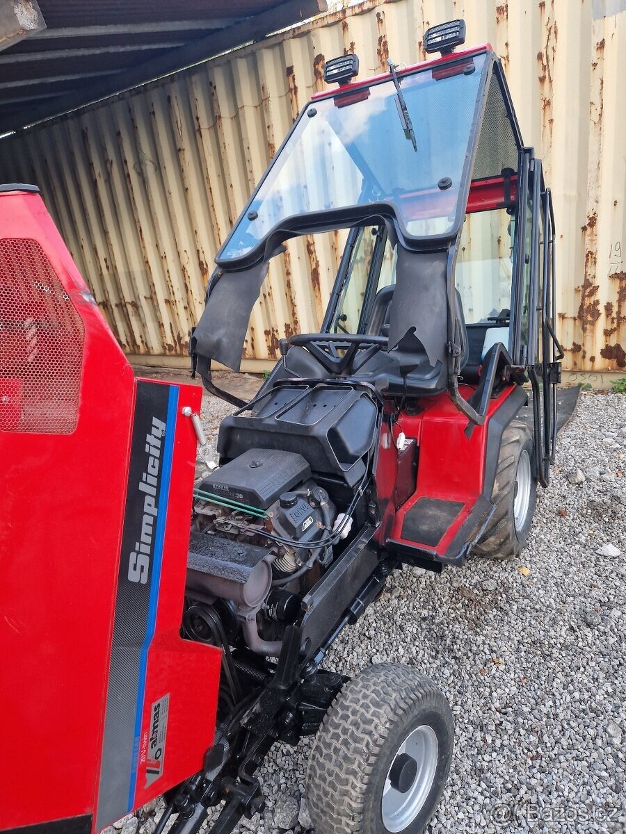 Malotraktor GMR SIMPLICITY s kabinou - 14