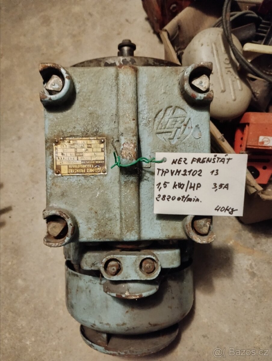 Různé elektromotory 2. - 14