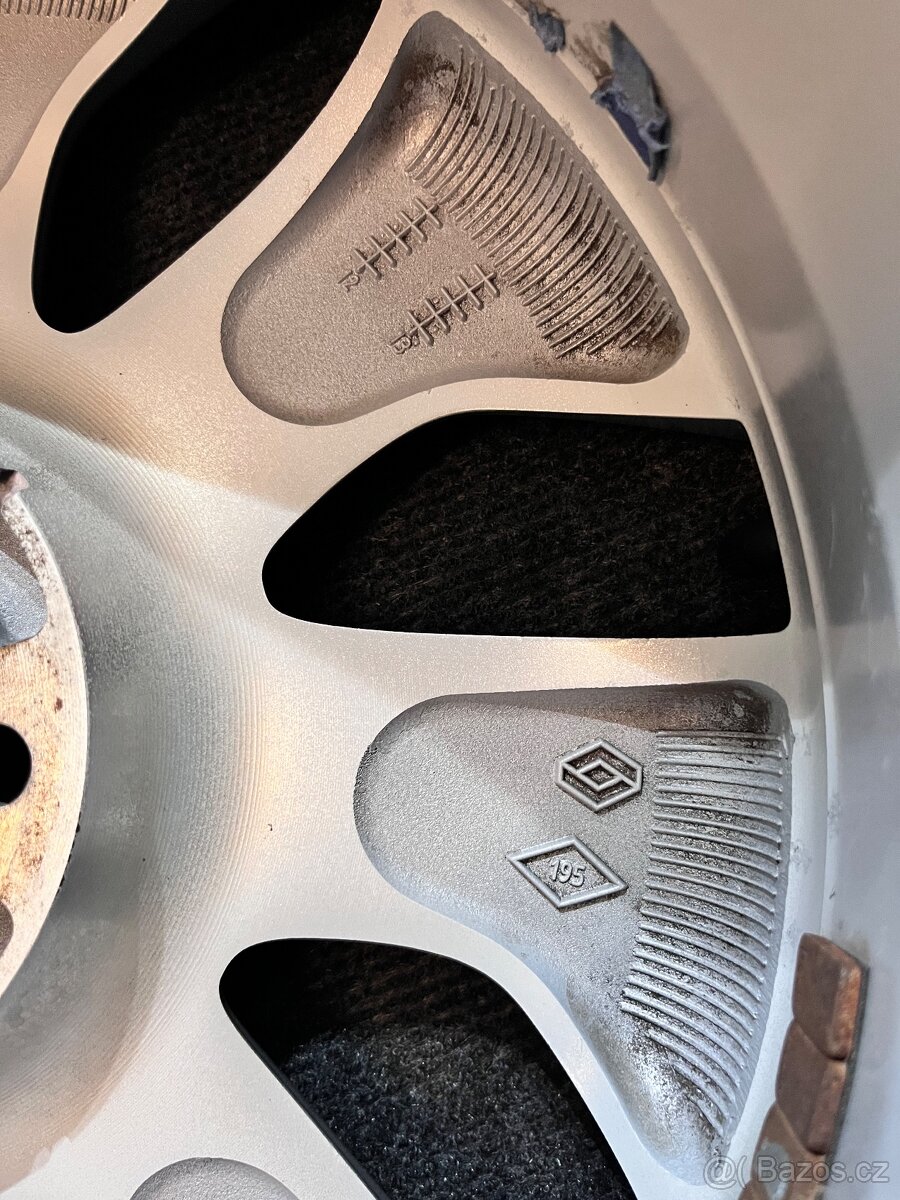 4x100 R16 Originál Renault ZOE / Clio - ET44 TOP - 14