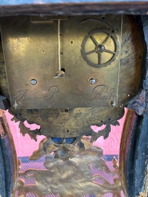 Velké 98 cm hodiny bule 18 století. - 14