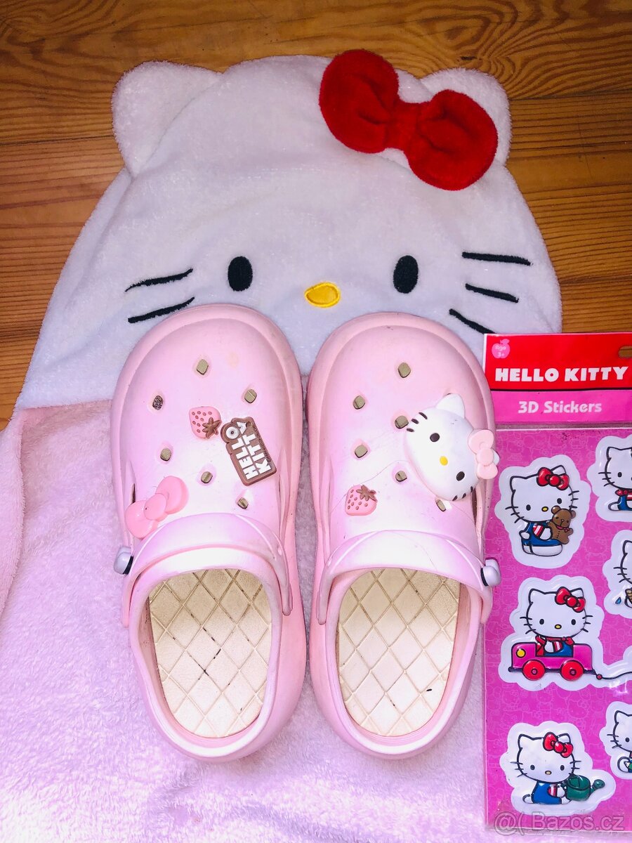 hellokitty# crocs# nazouvaky# vel. 39 /40 - 14