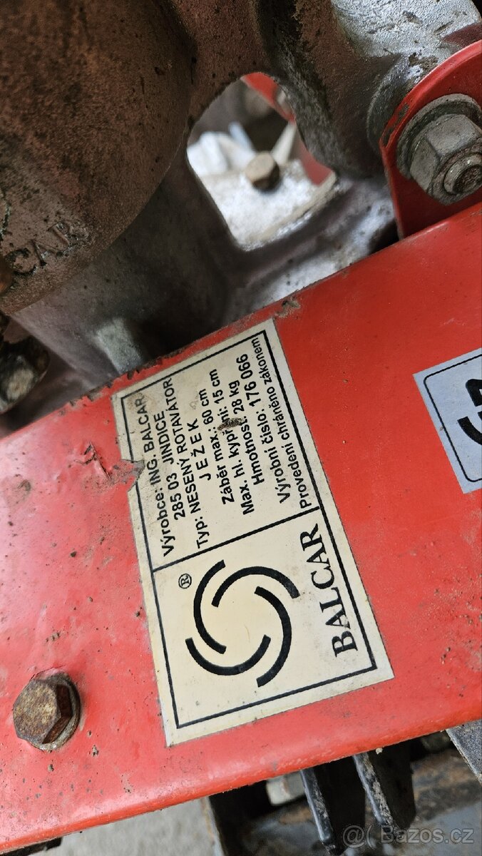 Malotraktor s rotavátorem - 14