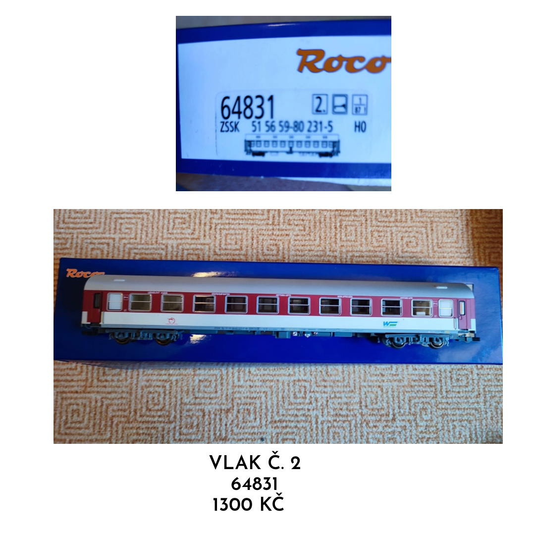 Prodám vlaky - velikost H0 - 14