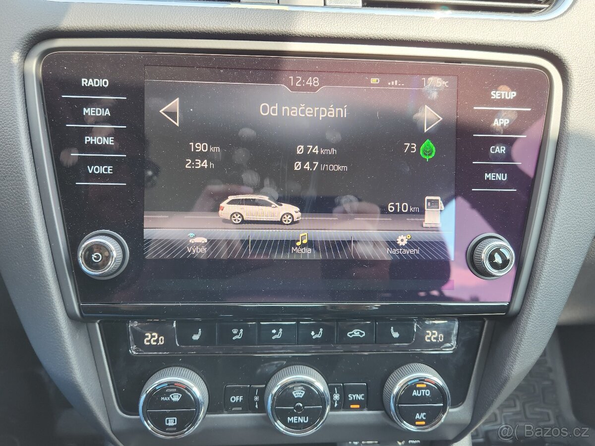 Škoda Octavia III combi 2.0TDI 110kW Style ČR 1maj DPH - 14