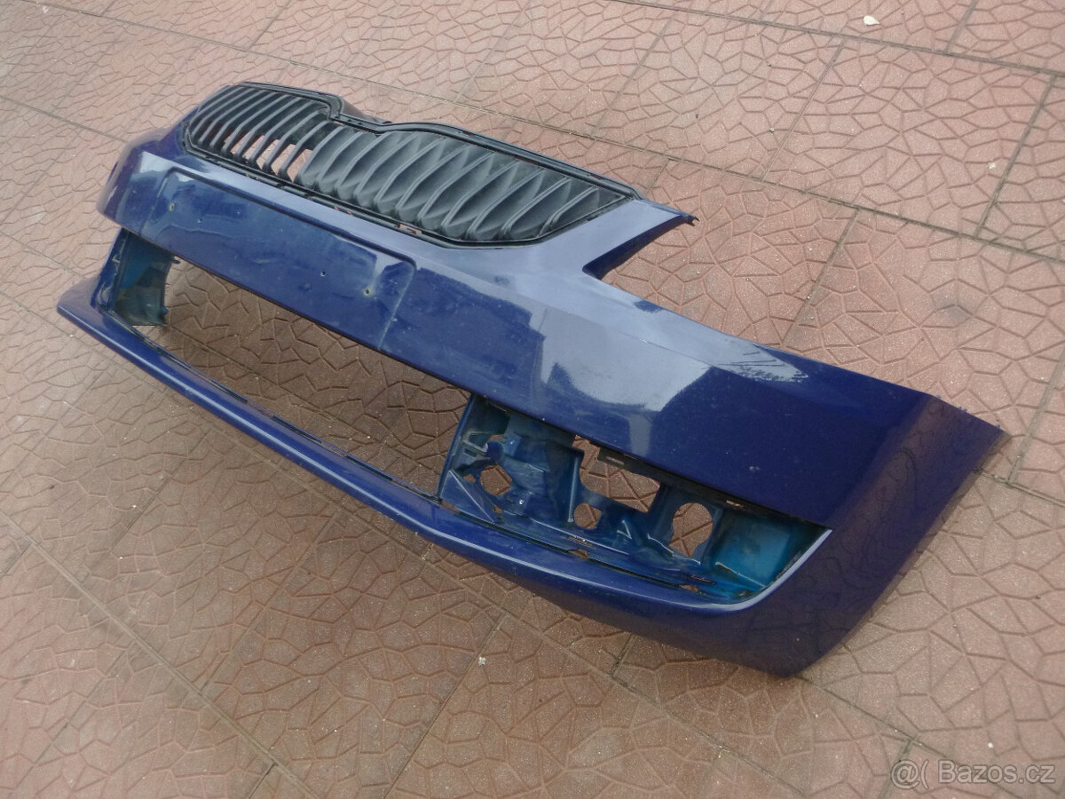 Škoda Octavia III originál přední nárazník 5E0807221 - 14