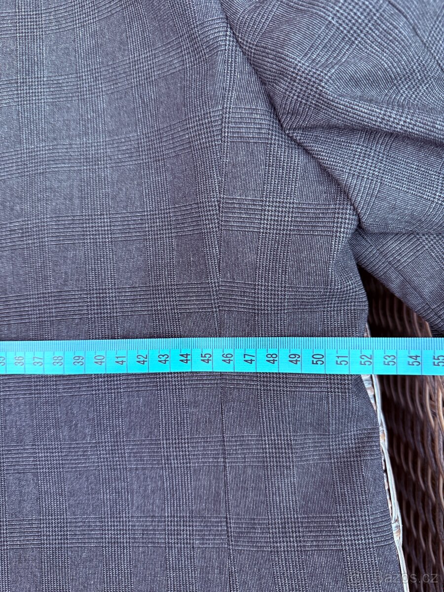 Oblek Marks & Spencer,velikost 50,šedý,komplet,Praha - 14