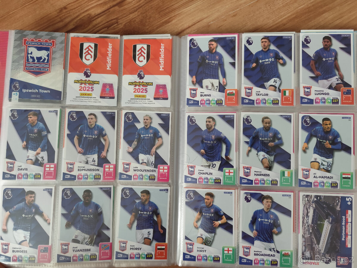 Fotbalové kartičky Adrenalyn Premier League 2025. - 14