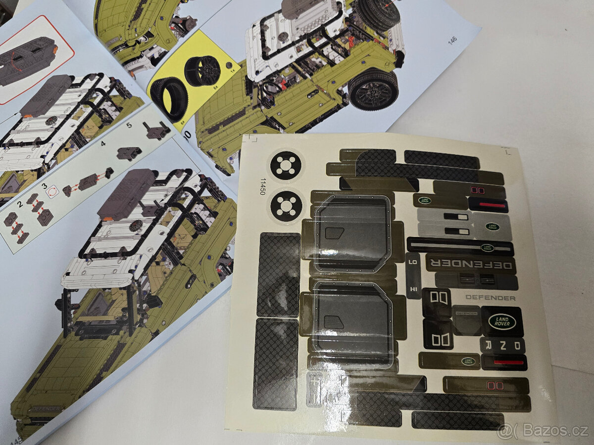 STAVEBNICE Technic 42110 Land Rover Defender (NÁHRADA) - 14