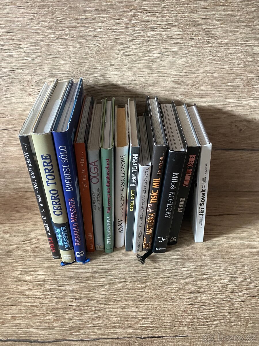 autobiografie Lucie Bílá Gott Kopecký knihy slavné osobnosti - 14