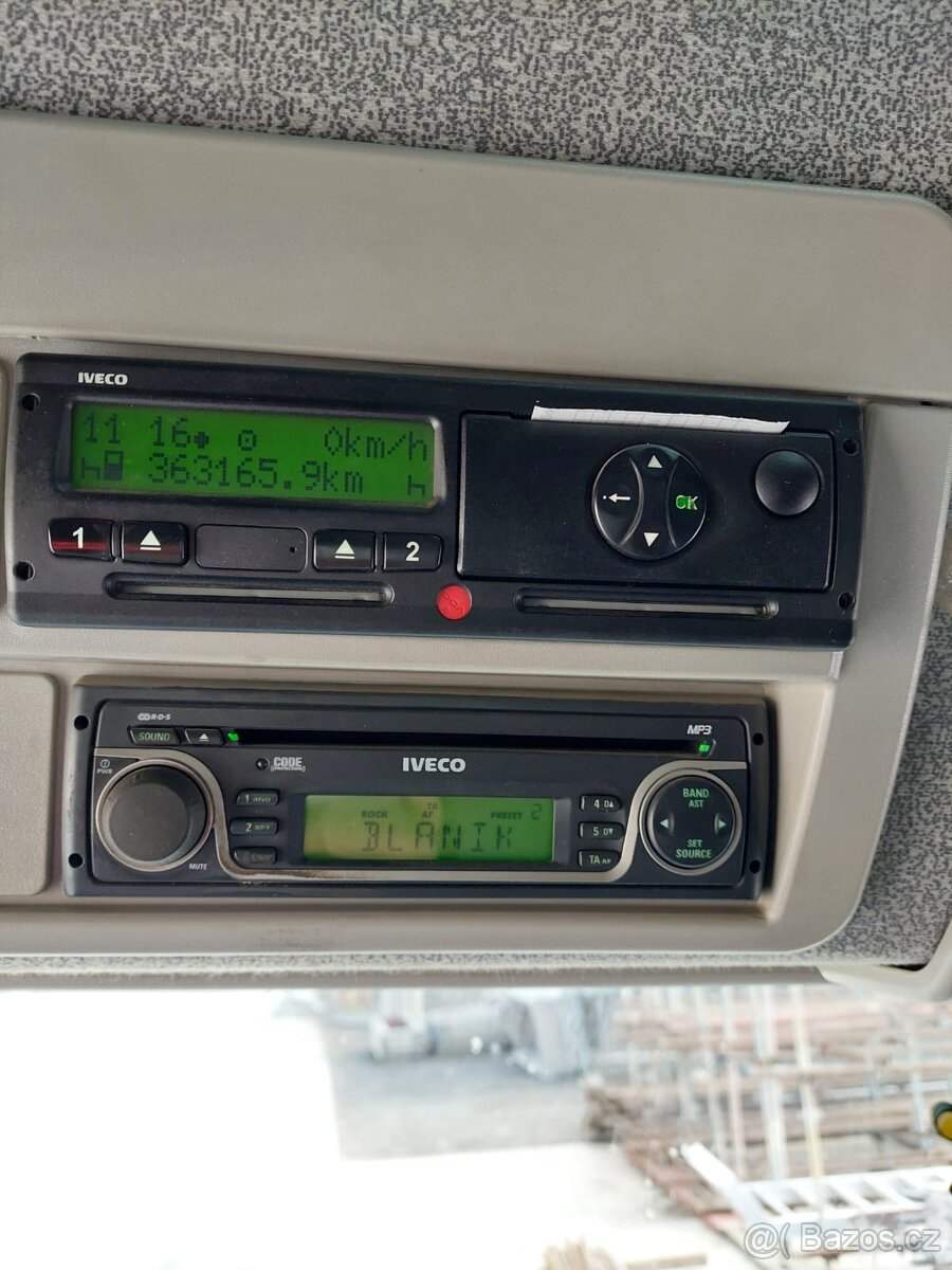 Iveco 120E25, bočnice, ruka, dvouosý valník - 14