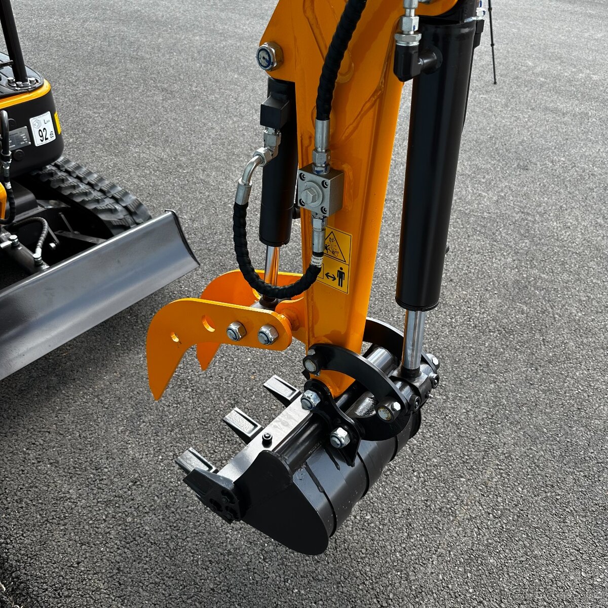 Minibagr RYPEX RP8M2 TOP stroj - 14