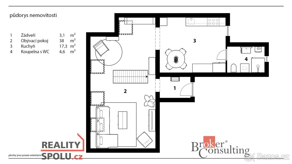Prodej, byty/2+1, 80 m2, Voletinská 295, Poříčí, 54103 Trutn - 14