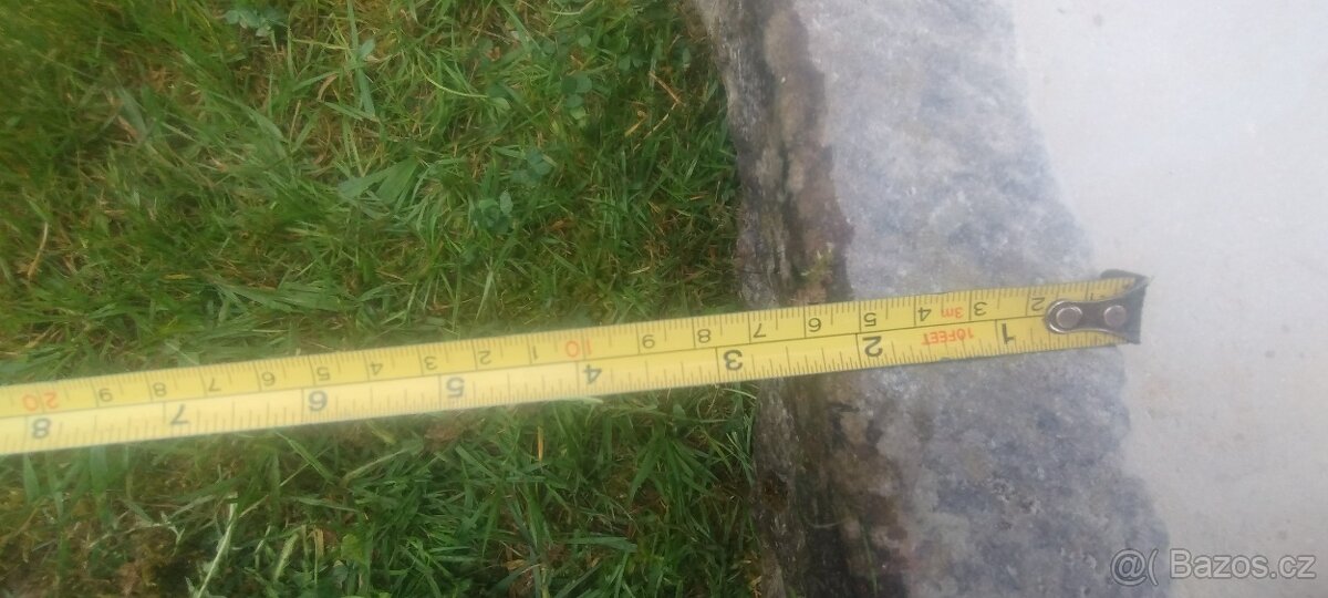 pískovec, odtokový žlab - 14