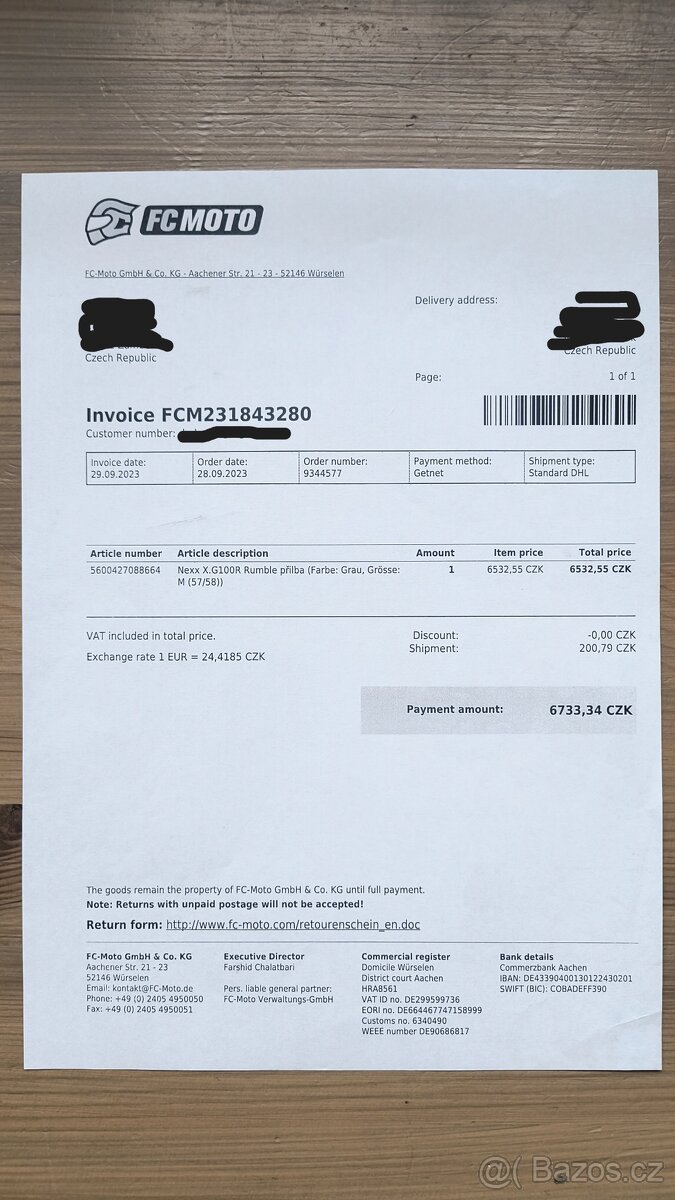 Integrální přilba na motorku NEXX X.G100R Rumble šedá - 14