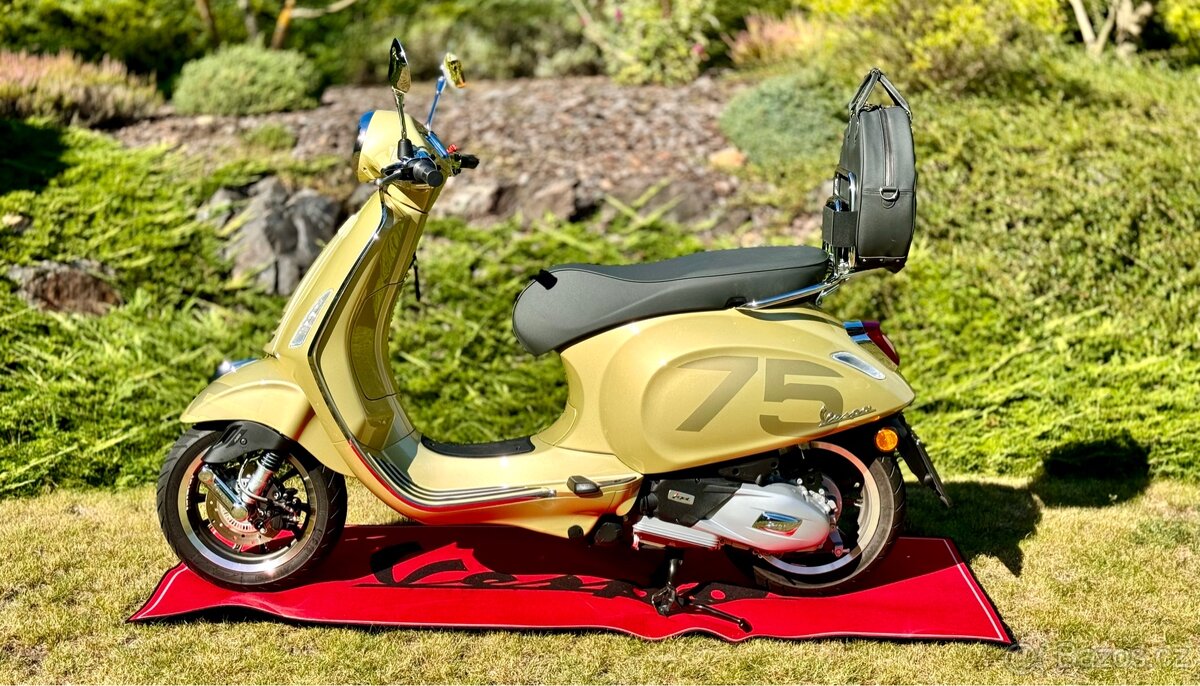Vespa Primavera 75th Anni– limitovaná edice, TOP STAV - 14