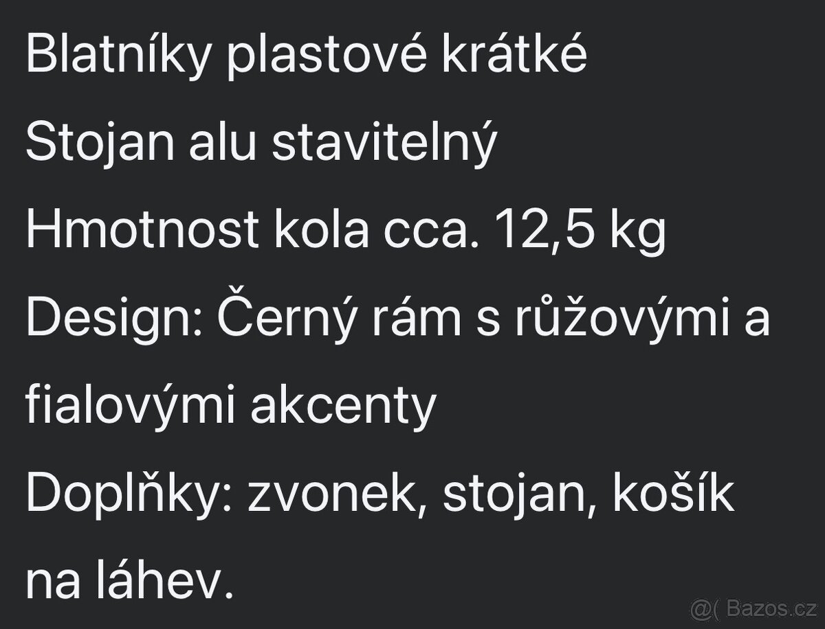 Dívčí kolo Kellys Vanity 20 26+ helma - 14