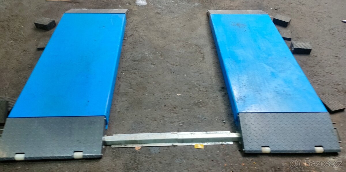 Nůžkový zvedák na podlahu,nebo do podlahy ,nosnost 3.500 kg - 14