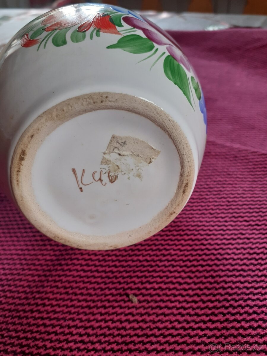 Retro džbány, Korbel,chodska keramika - 14