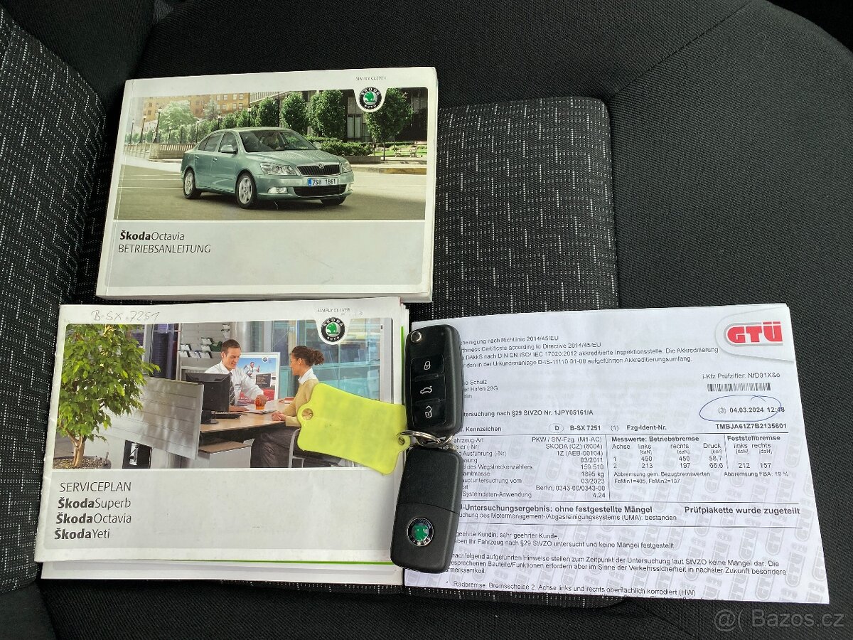 Škoda Octavia, 1.6 MPI 75kW-KLIMATIZACE-TZ-PDC - 14