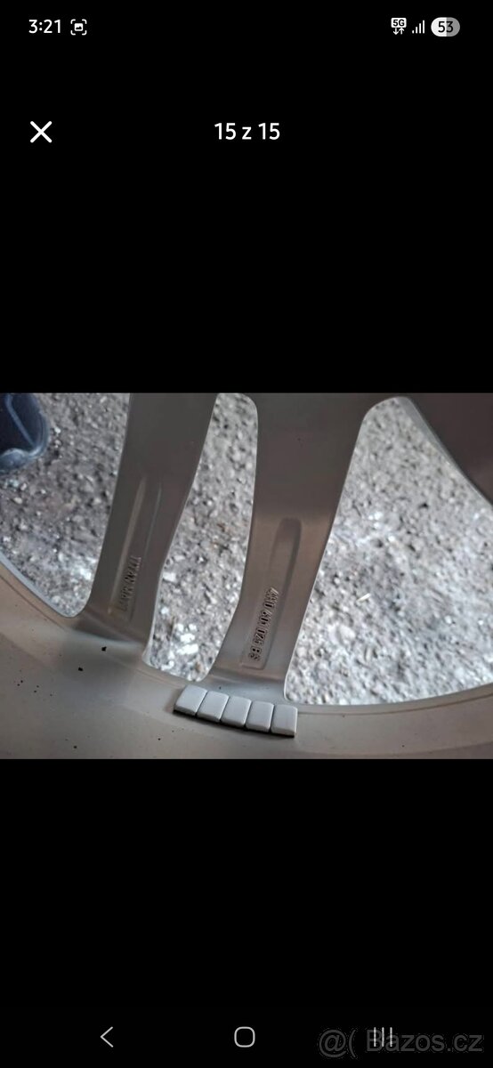 Alu kola R20 5x112 Originál Audi - 14