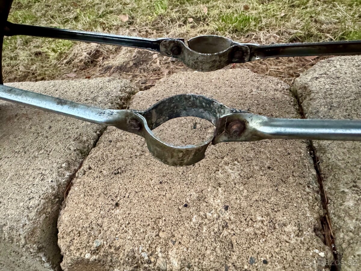 Jawa 350 634 638 - přední blatník chrom - 14