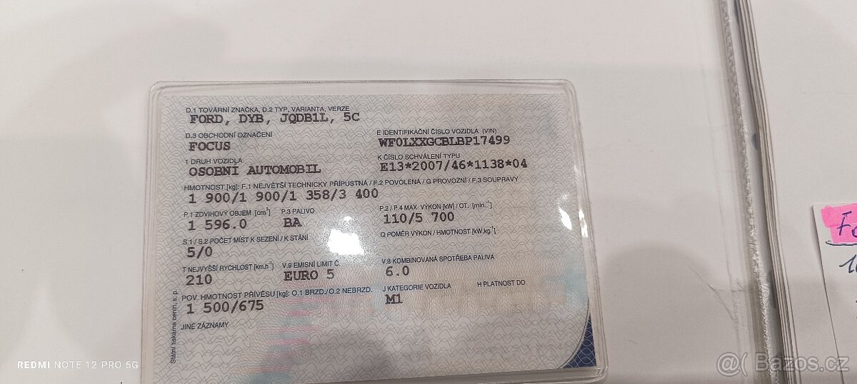 Prodám Ford Focus TITANIUM, 1,6 benzin 110kW, 2012. - 14