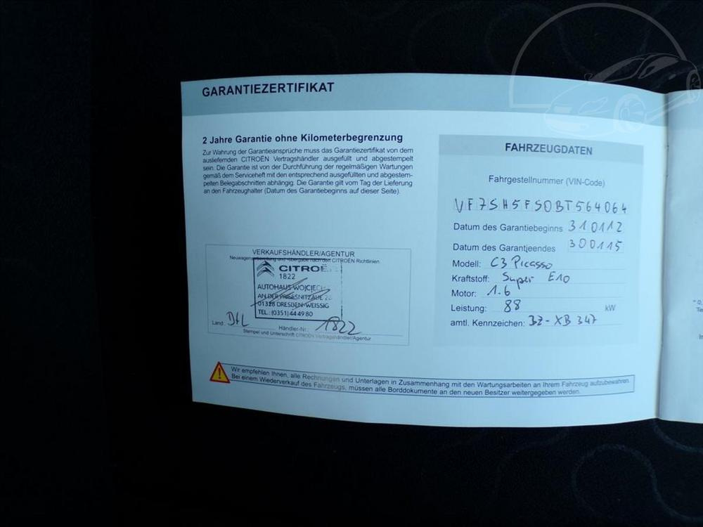 Citroën C3 Picasso 1,6 i KLIMA,TEMPOMAT - 14